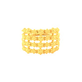 22k Yellow Gold Stacked Ring in size and total gold weight of 3.6g