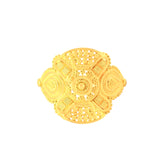 22k Yellow Gold Fancy Ring in size 7 and total gold weight of 3.49g