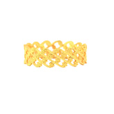 22k Yellow Gold Ring Band in size 7 and total gold weight of 2.53g
