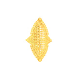 22k Yellow Fancy Marquise Gold Ring in size 7.25