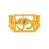 22K Gold Om Openwork Baby Ring