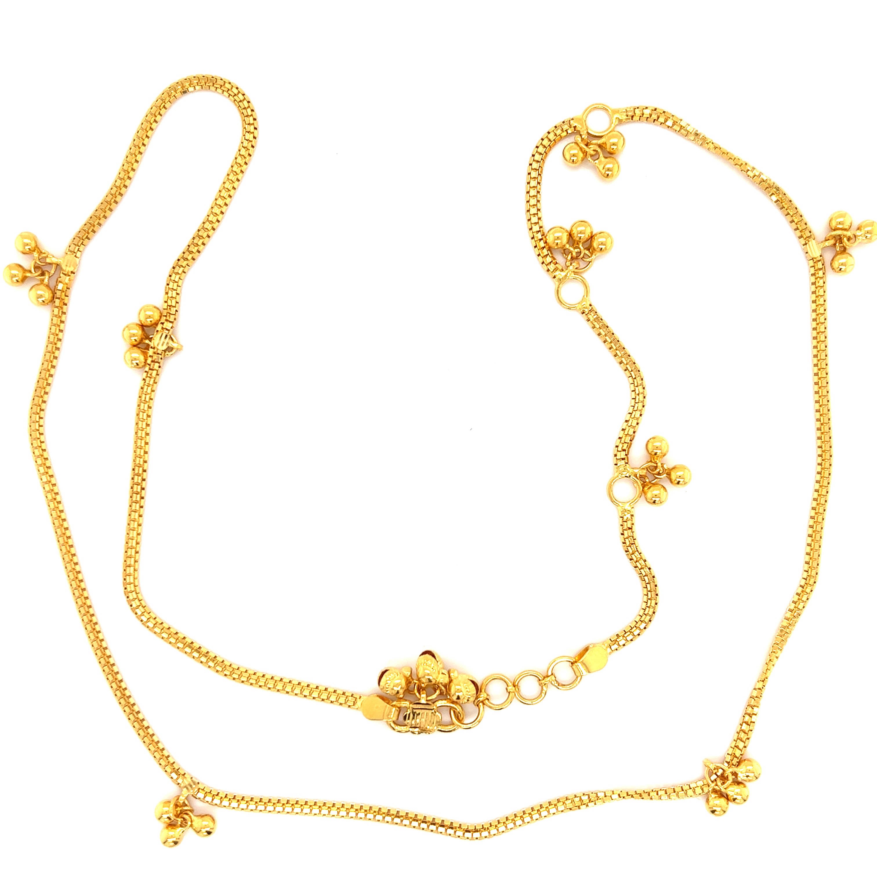 Gold waist chain store designs for baby boy