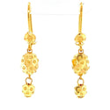 Children's Gold Dangling Earrings