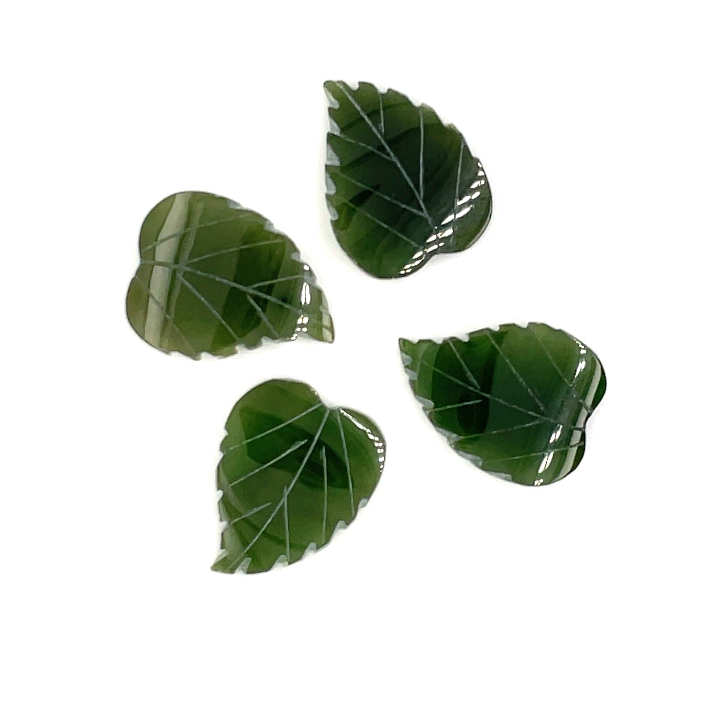 Jade Leaf-shaped Stone
