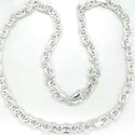Men's Silver Cable Chains