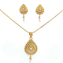 Gold Pendant and Earring Sets