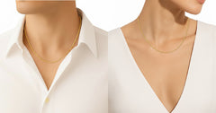 22K Gold Light Foxtail Chain 16 Inches