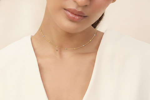 16'' Box Two Tone Gold 0.8MM