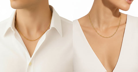 20'' Ball Bead Yellow Gold 1.5MM
