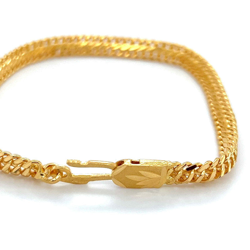 22K Gold Men's Dapper Bracelet