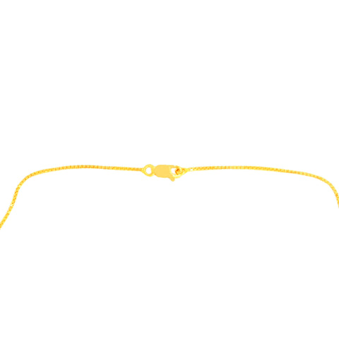 22K Yellow Gold Ball-Bead Statement Necklace