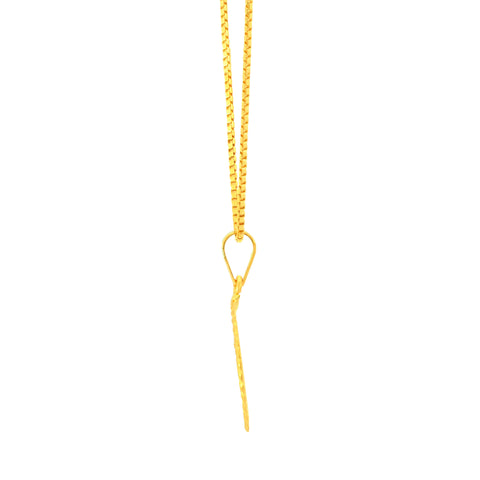 22K Yellow Gold Religious Allah Pendant with gold weight of 1.59g