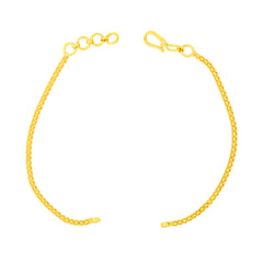 22K Gold 7.5 Inch Interlocking Back Chain Extender