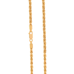 22K Gold 26 Inch Figario Chain