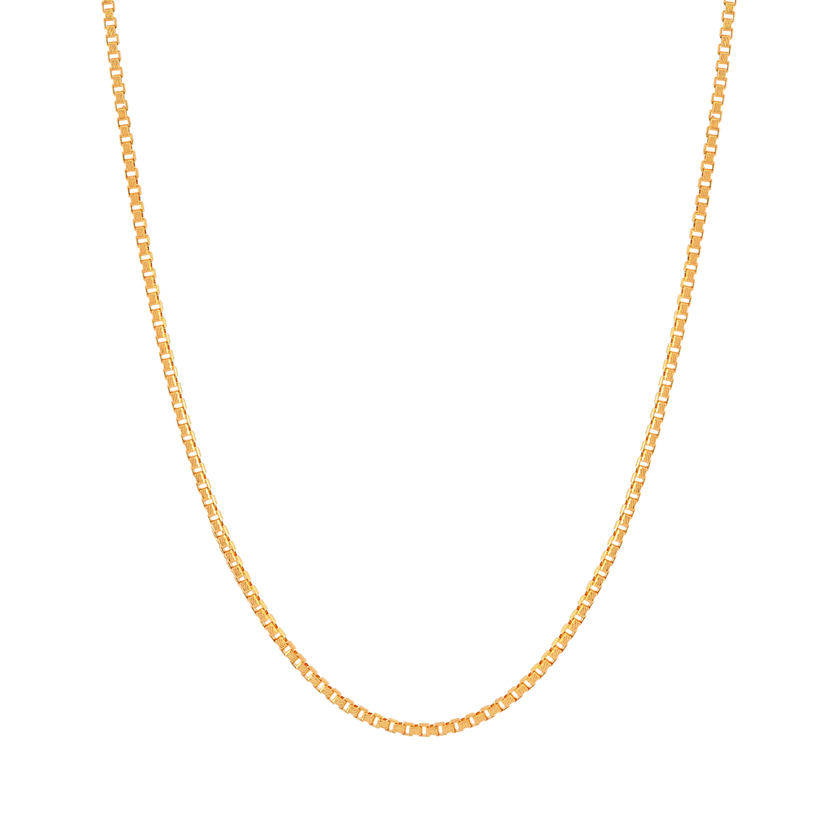 22K Gold 20 Inch Box Chain
