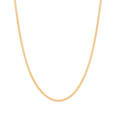 22K Gold 20 Inch Box Chain