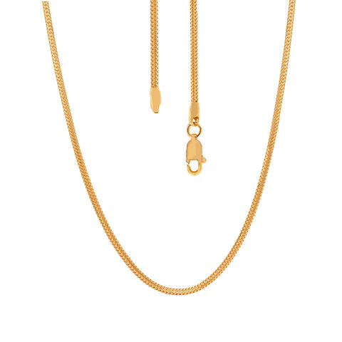 20'' Round Fox Yellow Gold 3MM