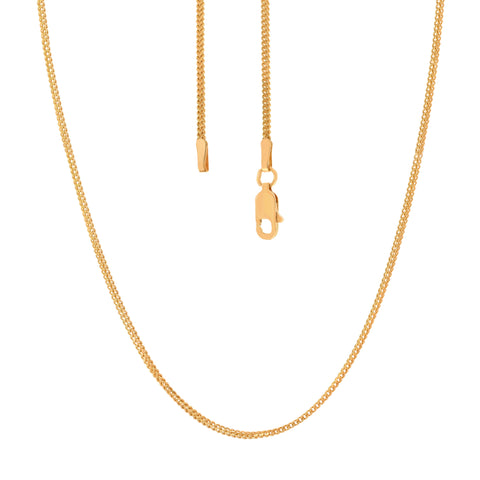 22K Gold 18 Inches Franco Chain