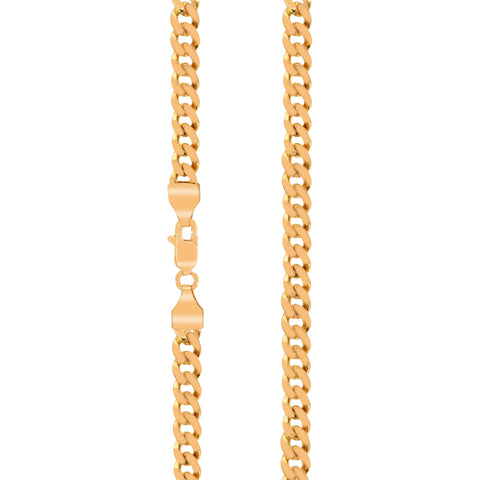 20'' Miami Cuban Yellow Gold Chain 5.5MM