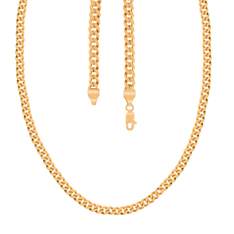 20'' Miami Cuban Yellow Gold Chain 5.5MM