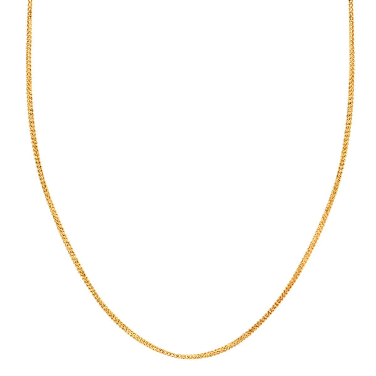 20'' Franco Yellow Gold 1.5MM