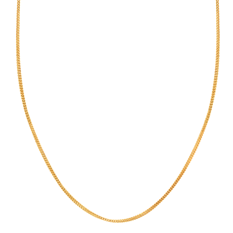 20'' Franco Yellow Gold 1.5MM