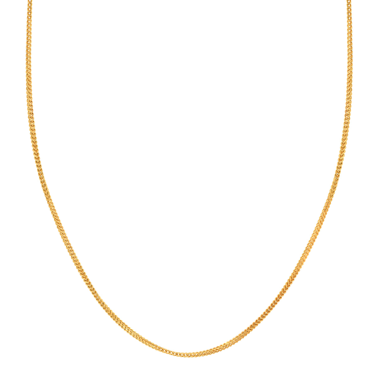 22'' Franco Yellow Gold 2MM