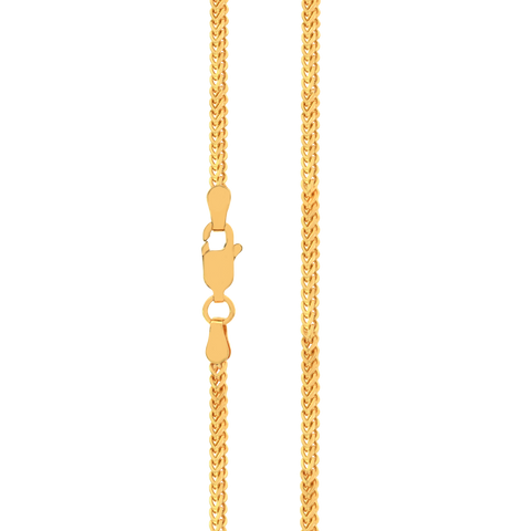 20'' Franco Yellow Gold 1.5MM