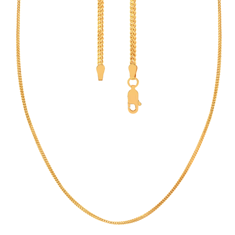 20'' Franco Yellow Gold 1.5MM