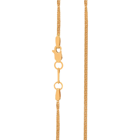 18'' Yellow Gold Fancy Fox 1MM