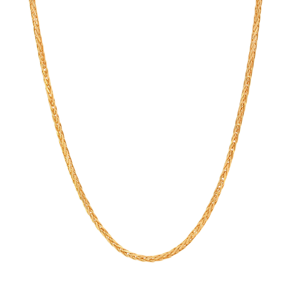 16'' Wheat Spiga Yellow Gold 2MM