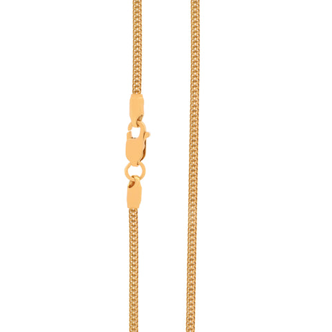 18'' Round Fox Yellow Gold 2MM
