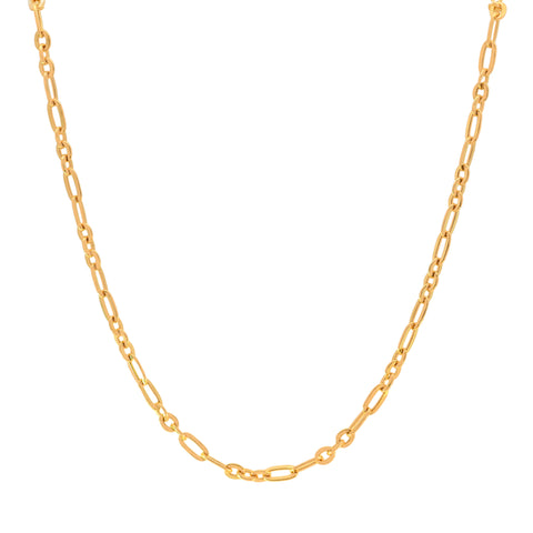 18'' Link Yellow Gold 3.3MM