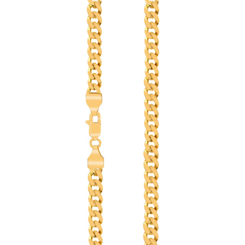 20'' Miami Cuban Yellow Gold Chain 5.5MM