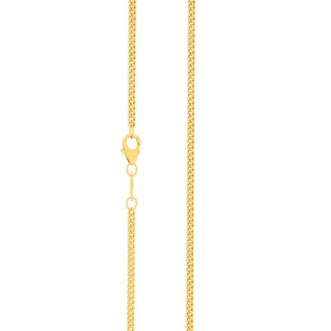 18'' Yellow Gold Miami Cuban Chain 2MM Width