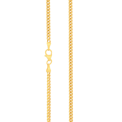 20'' Yellow Gold Miami Cuban Chain 1.5MM Width