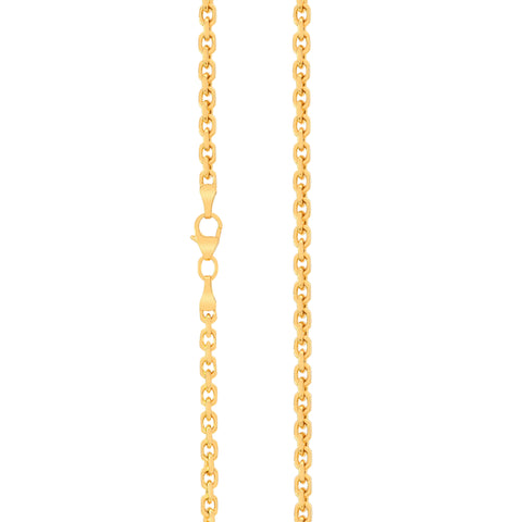 24'' Link Yellow Gold 2.87MM Width