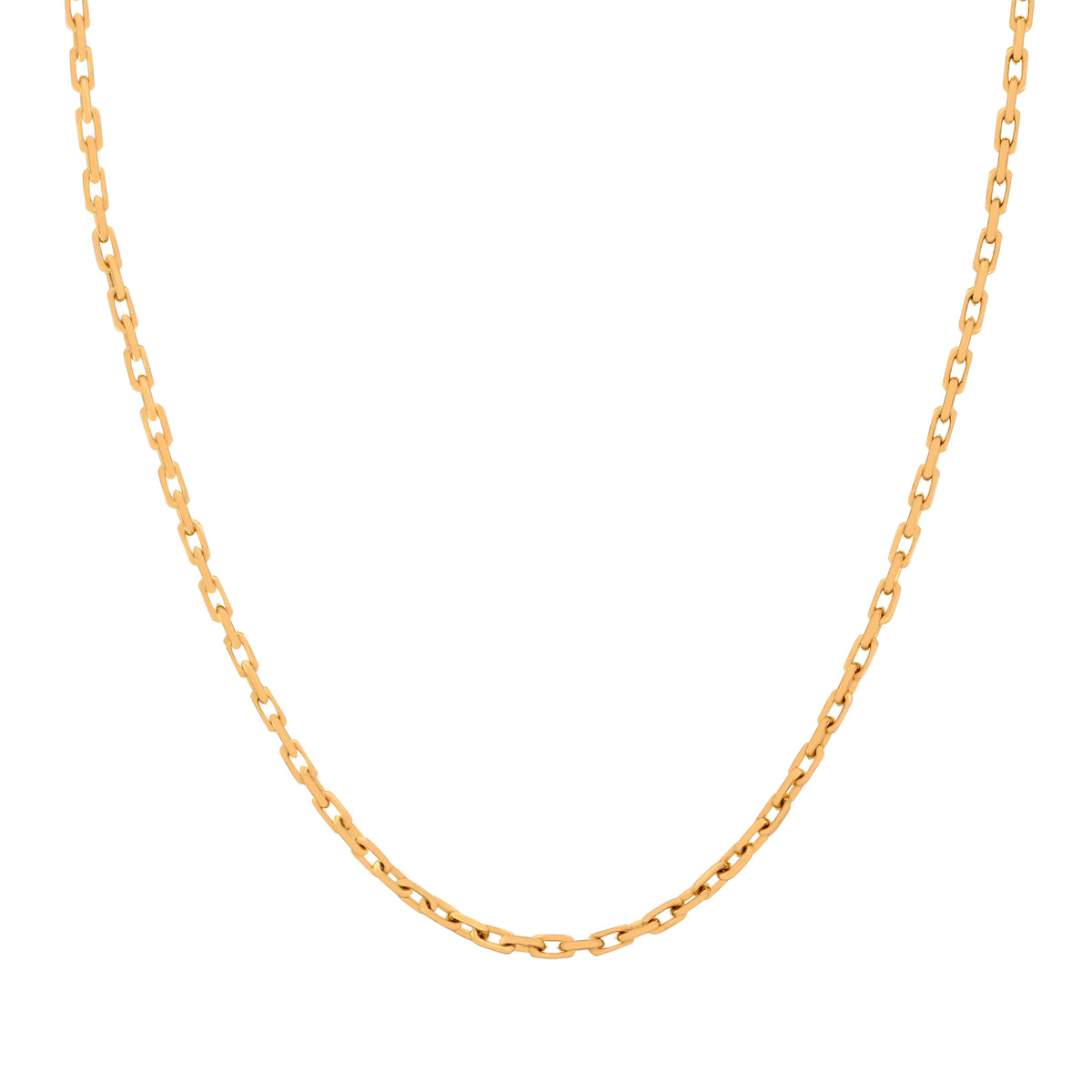 22'' Link Yellow Gold 4MM