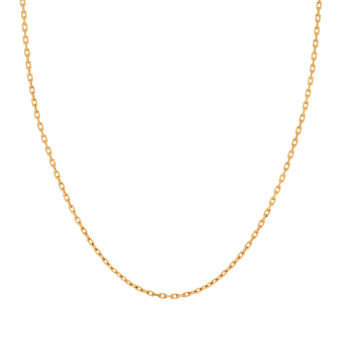 22'' Link Yellow Gold 2MM