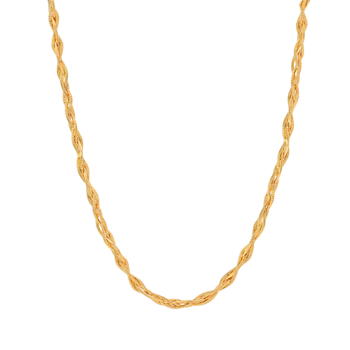 18'' Fancy Yellow Gold 2MM