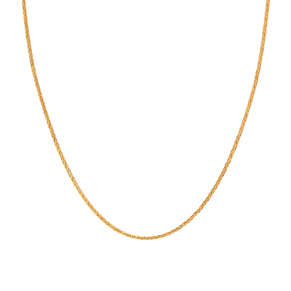 22'' Wheat Spiga Yellow Gold 1MM