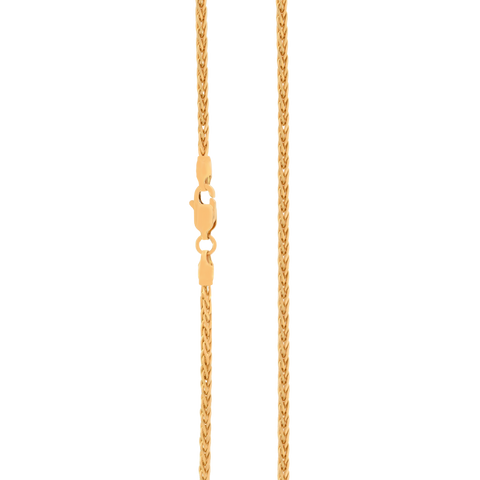22'' Wheat Spiga Yellow Gold 1MM