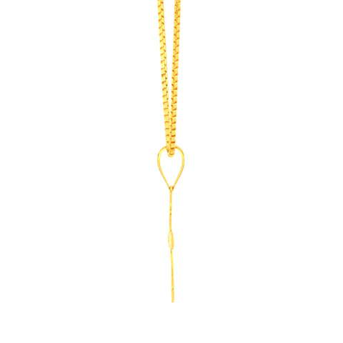 22K Yellow Gold Cross Pendant with gold weight of 0.66g