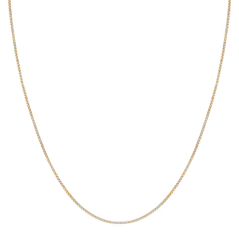 18'' Box Two Tone Gold 1MM