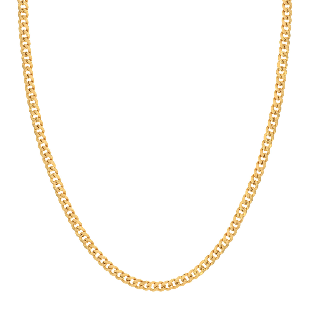 22'' Miami Cuban Yellow Gold Chain 5.7MM
