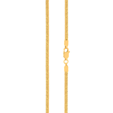 26'' Fancy Yellow Gold 2MM