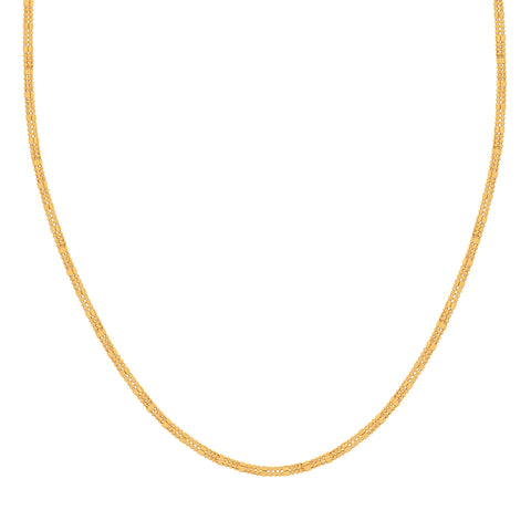 18'' Fancy Yellow Gold 2.5MM