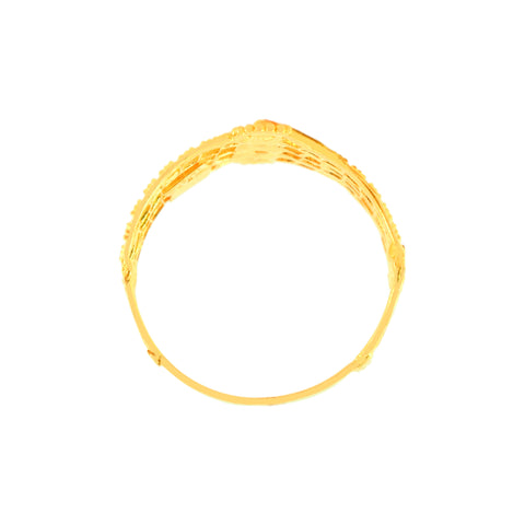 22k Yellow Gold Filigree Ring in size 9