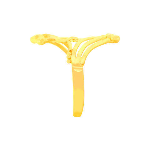 22k Yellow Gold Baby Ring in size 2.5 and total gold weight of 1.75g