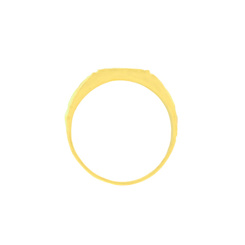 22k Yellow Gold Baby Ring in size 0.7 and total gold weight of 1.51g